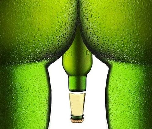 As the beer influences potency