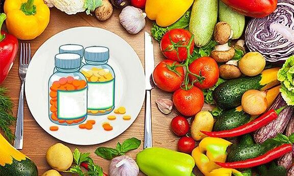 Vitamins and products to raise potency