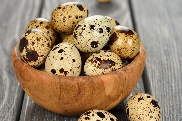 Quail eggs to increase potency