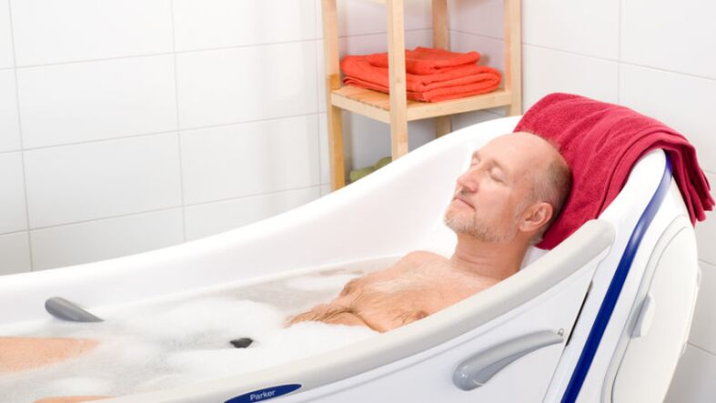Taking baths to increase potency after 50