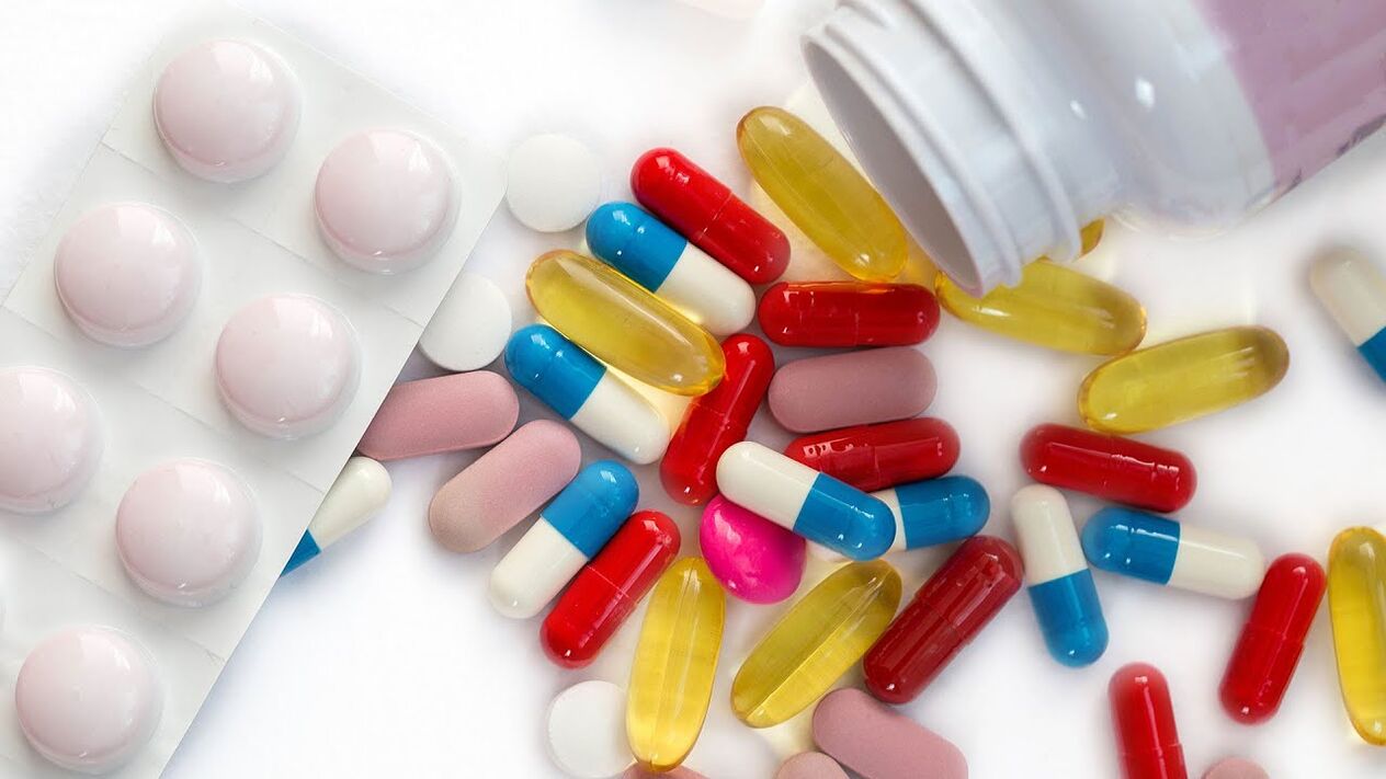 Vitamins and capsules for potency