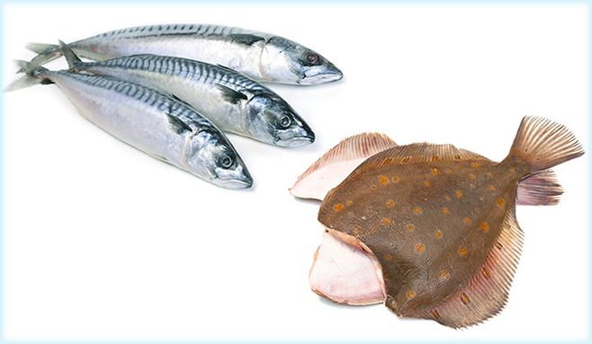 Mackerel and Flouer - a fish that increases the potency of men