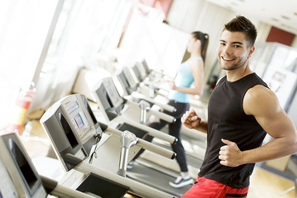 Cardio exercises help a man to speed up his blood circulation